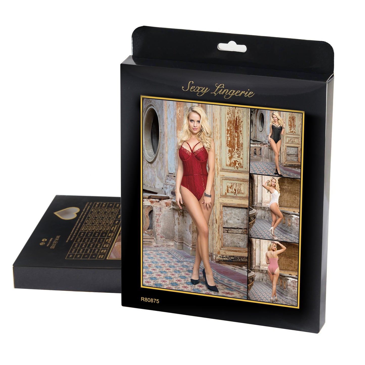 White Lace Openable Crotch Plus Size Bodysuit Without Underwire