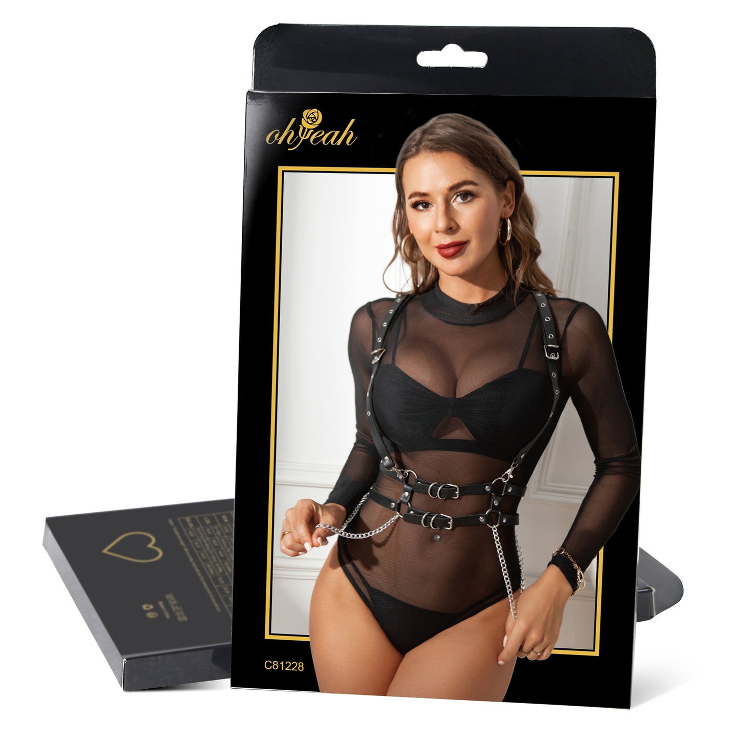 Punk All-match Trend Collar Belt Performance Jewelry Necklace