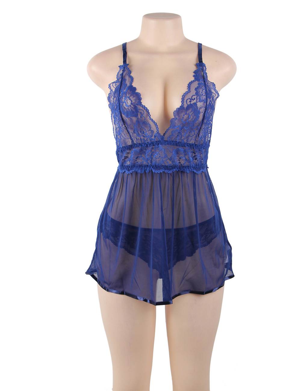Plus Size Lingerie Factory 5x Sheer Babydoll