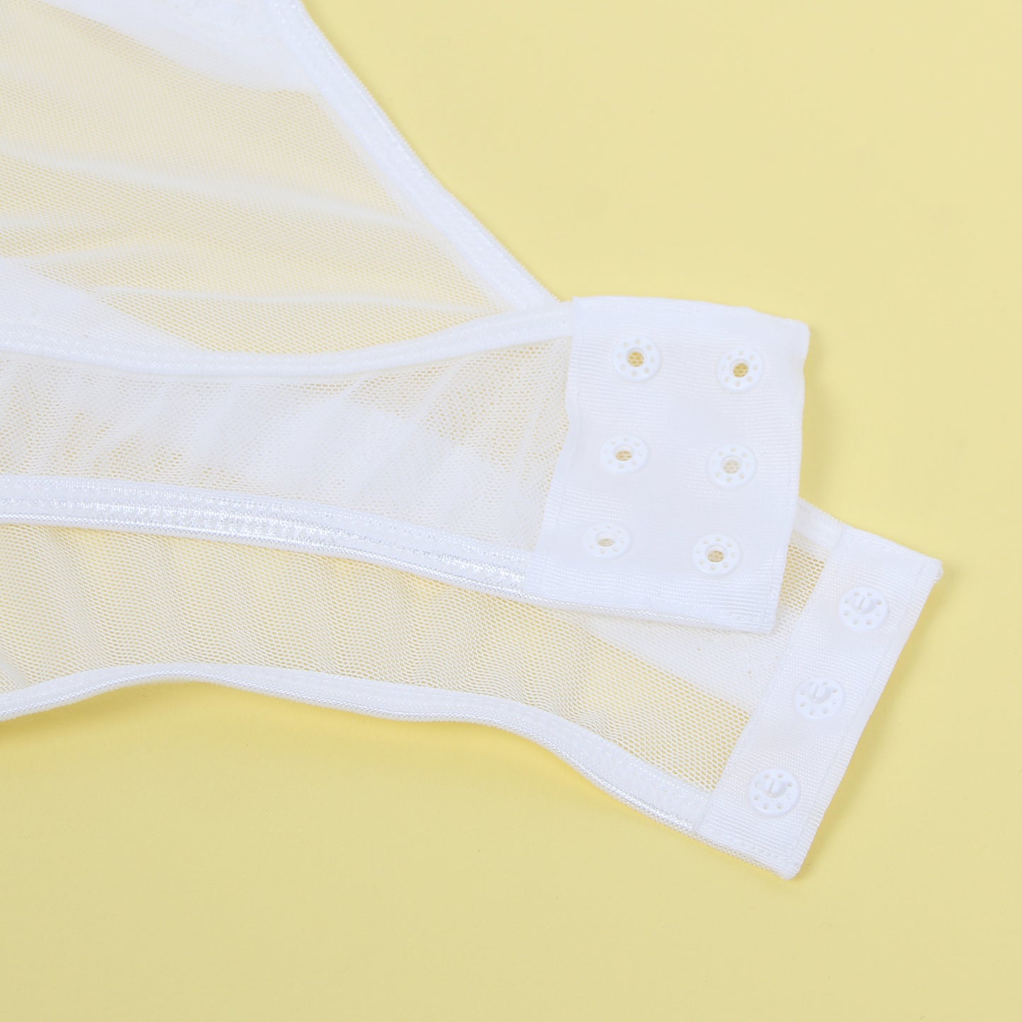 White Sexy Slim Lace Garter Leg Ring Teddy