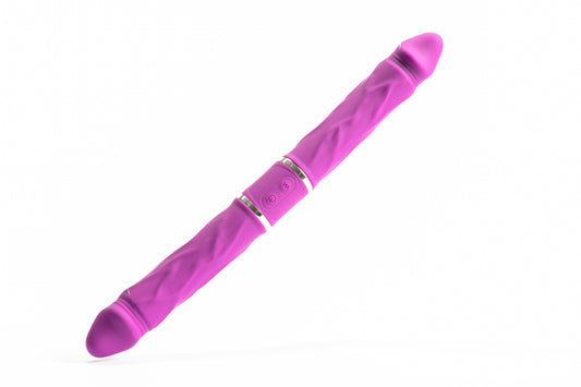 Purple Double Penetration Toy