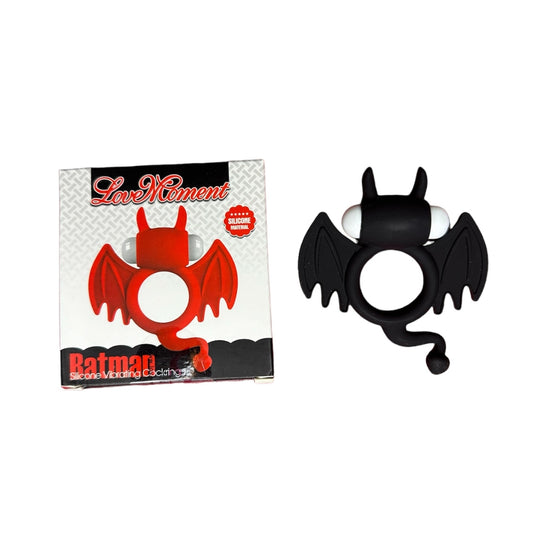 Silicone Vibrating Cockring - Batman