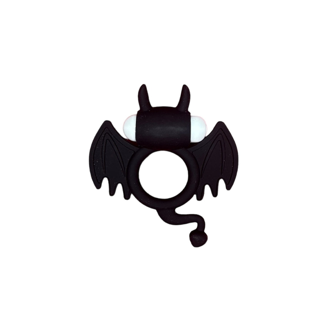 Silicone Vibrating Cockring - Batman