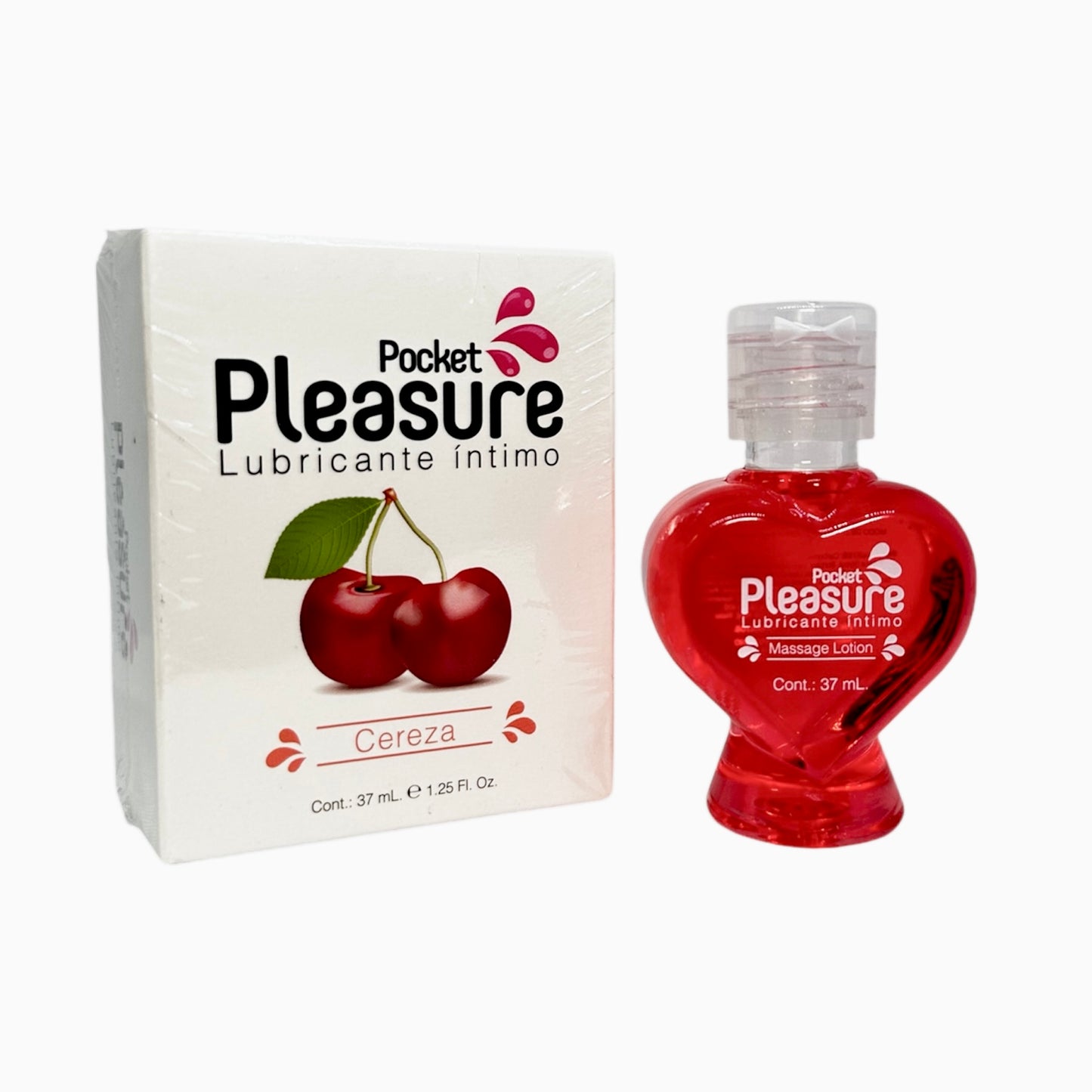 Pocket Pleasure Intimate Lubricant - Cherry
