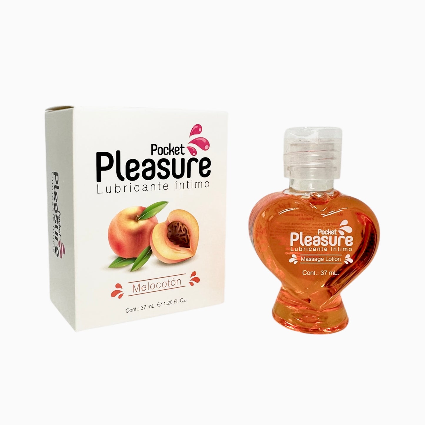 Pocket Pleasure Intimate Lubricant - Peach