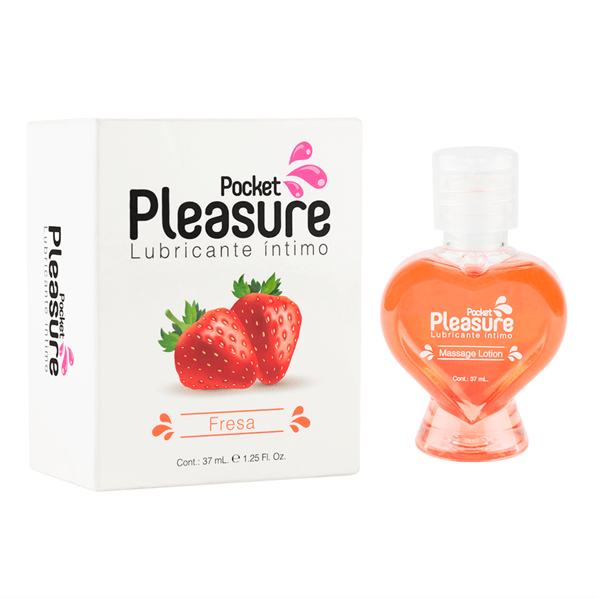 Pocket Pleasure Intimate Lubricant - Strawberry