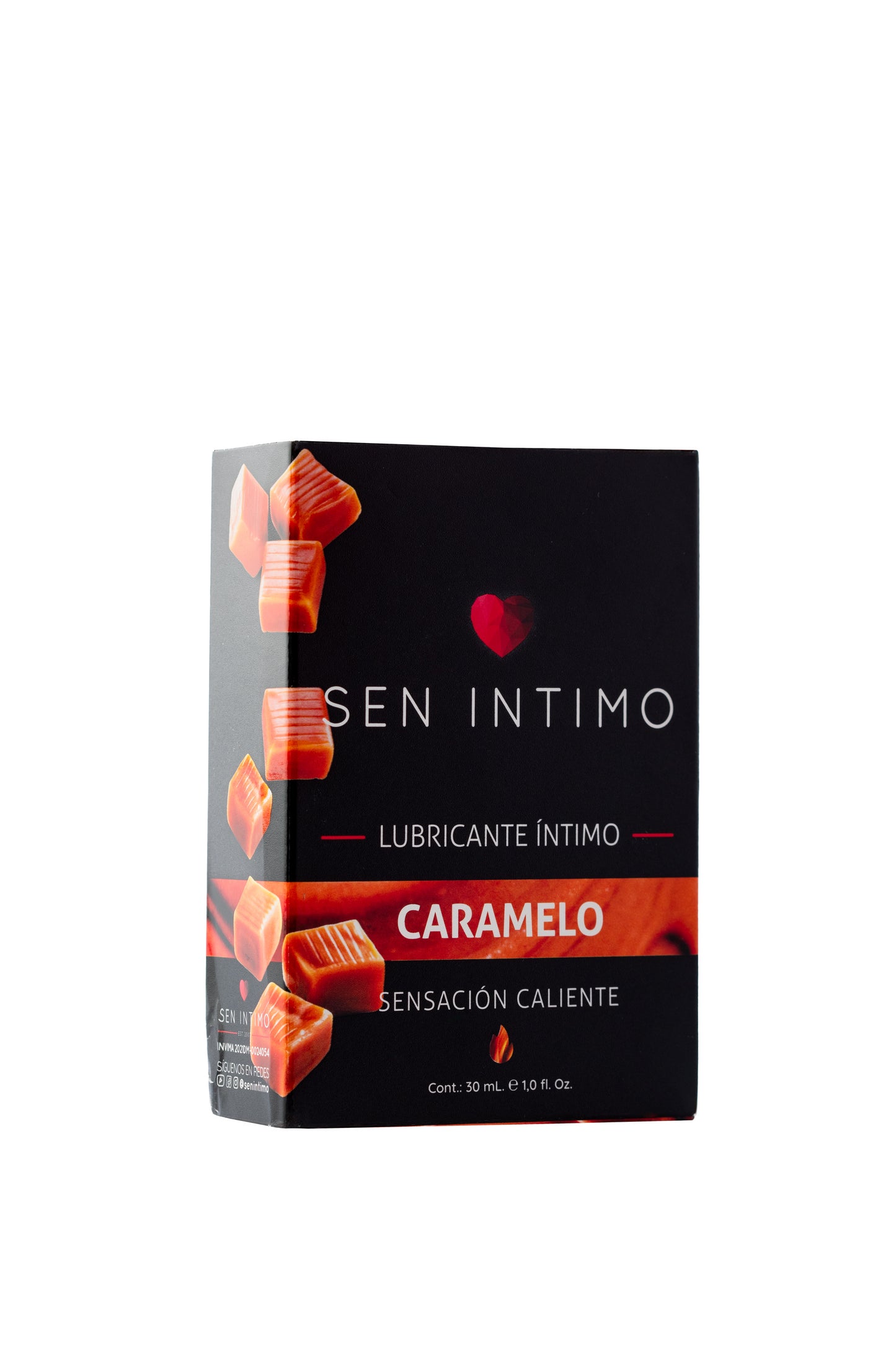 Caramel Intimate Lubricant Heat Sensation 30 mL