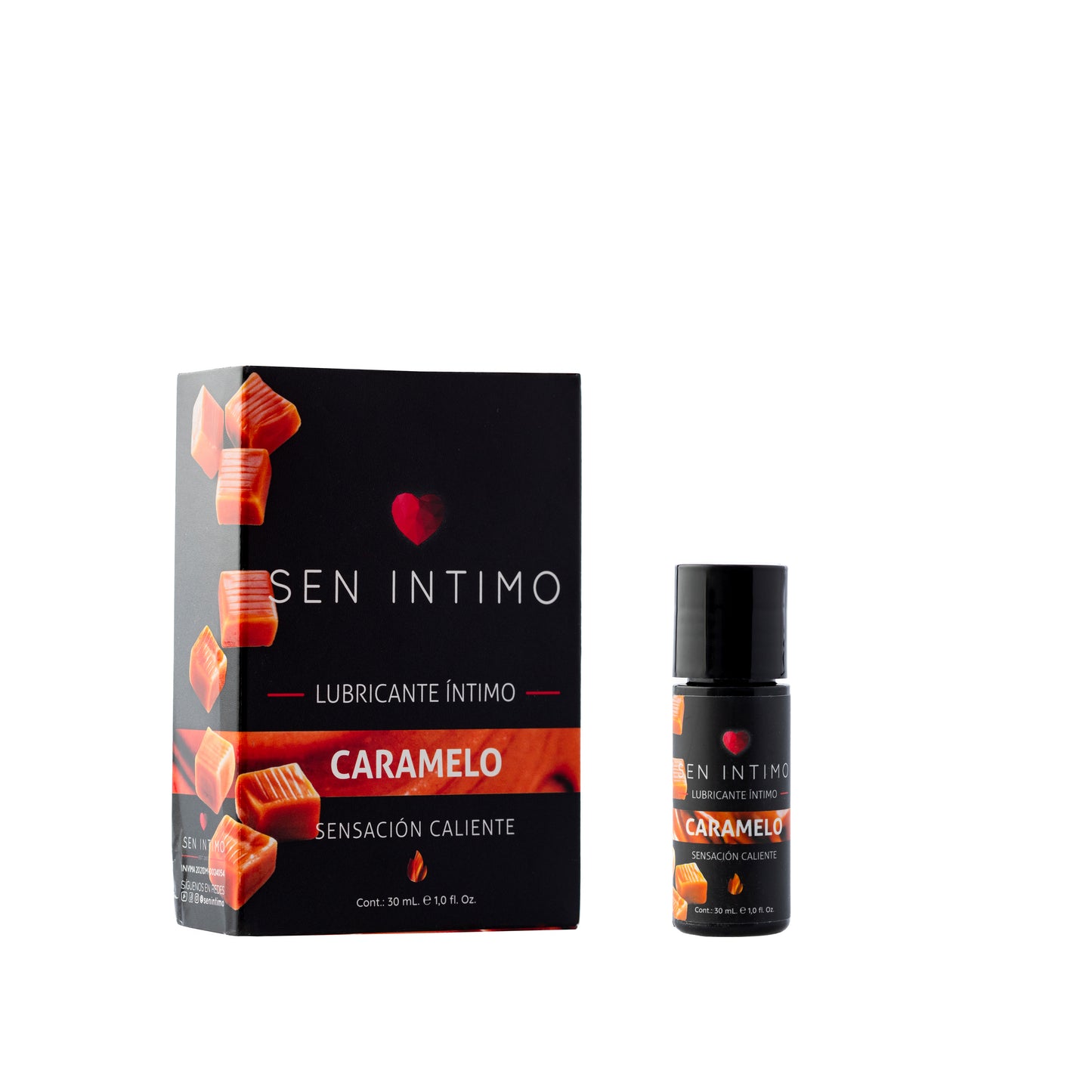 Caramel Intimate Lubricant Heat Sensation 30 mL