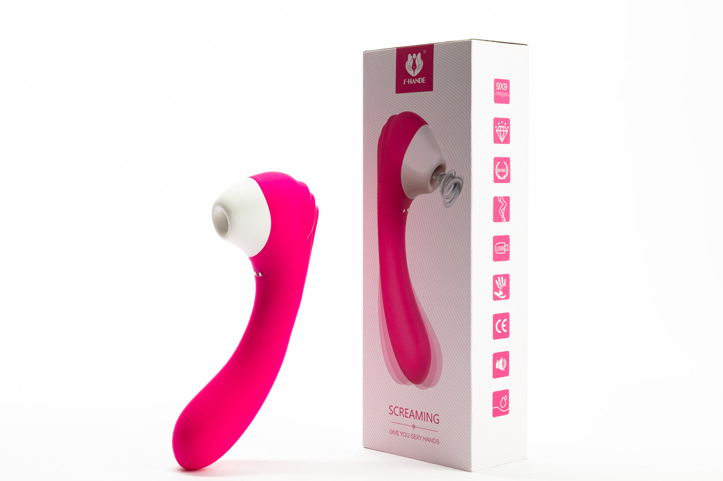 SCREAMING Dual Suction Vibrator