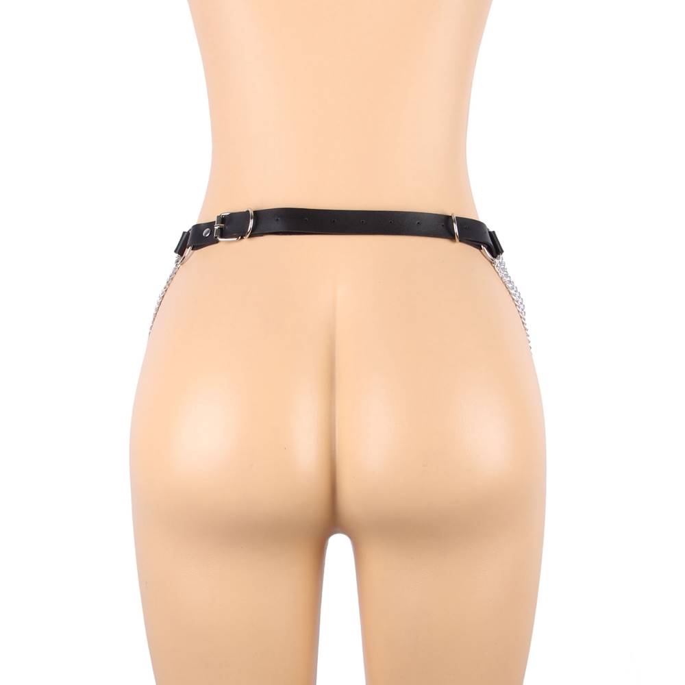 Punk Irregular Ring Trend Sexy Bandage Waist Chain Wild Jewelry Belt
