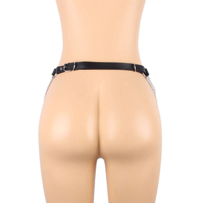 Punk Irregular Ring Trend Sexy Bandage Waist Chain Wild Jewelry Belt