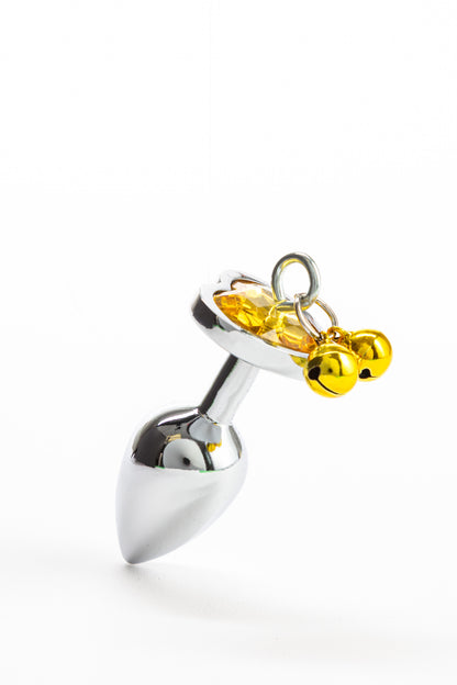 Heart Jewel Jingle Anal Plug