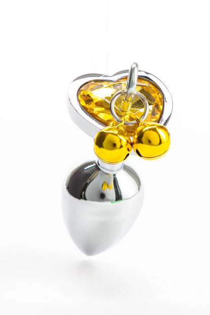 Heart Jewel Jingle Anal Plug