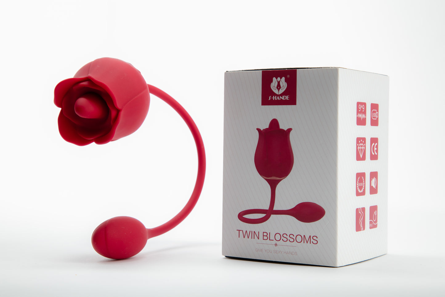Twin Blossoms Vibrating Rose