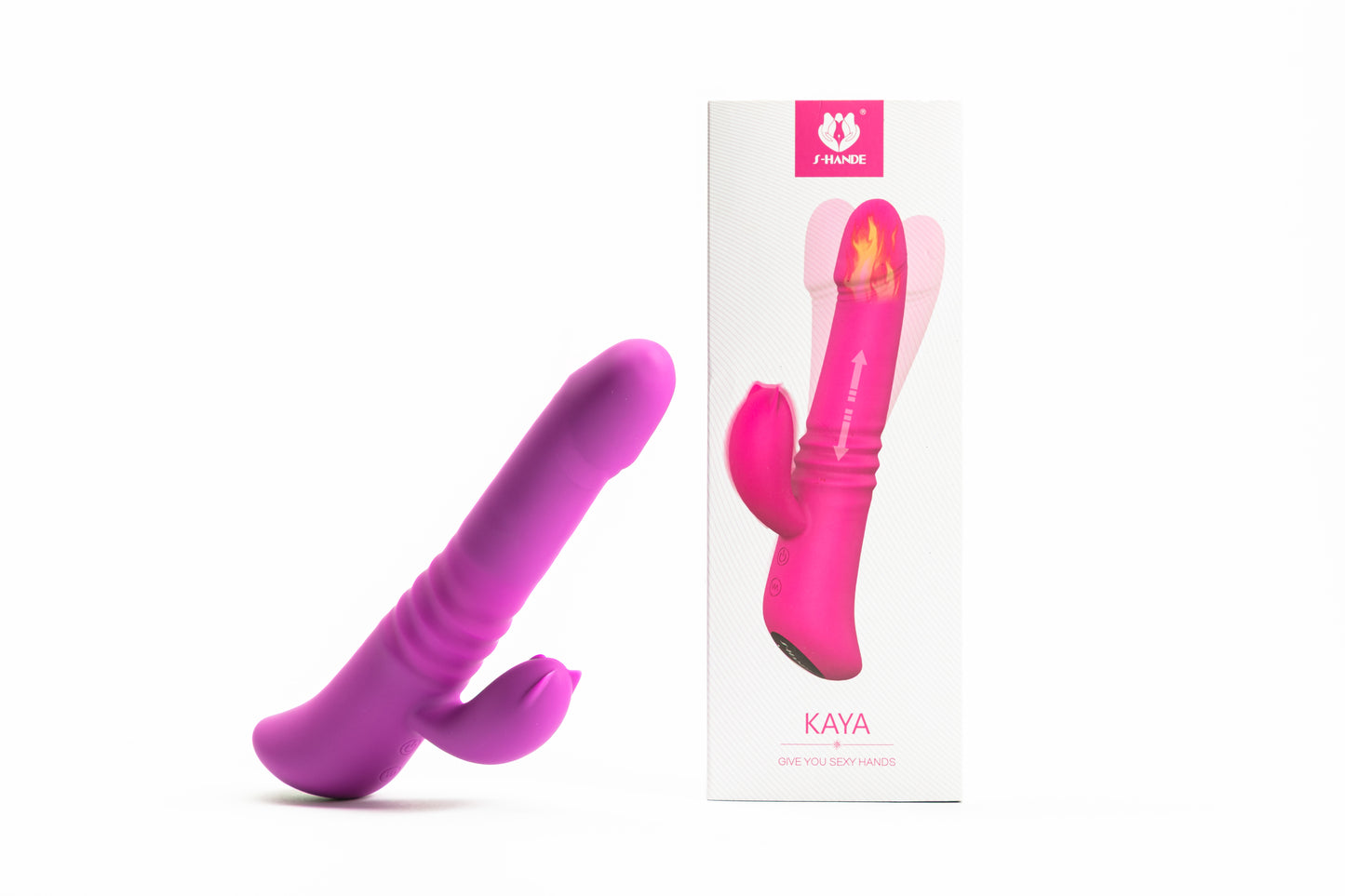 KAYA Thrusting Heating Rabbit Vibrator
